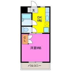 マンションリーフⅠの物件間取画像